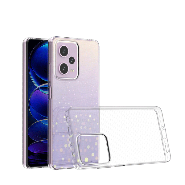 starfix Silikonhülle (0.5mm) für Xiaomi Poco X5 Pro 5G / Redmi Note 12 Pro, transparent