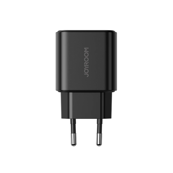 Joyroom JR-TCF05 20W USB-A + USB-C Dual Ladegerät + USB-C zu USB-C Kabel, schwarz (JR-TCF05)