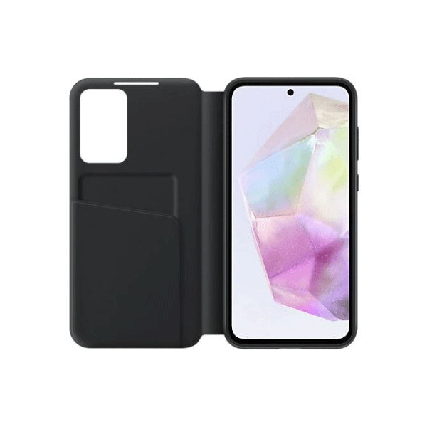 Samsung Smart View Wallet Case für Galaxy A35 5G schwarz (EF-ZA356CBEGWW)