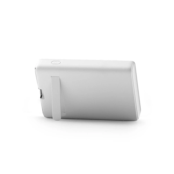 Joyroom Magsafe Powerbank 10000 mAh 20 W mit Ständer + Lightning Kabel – USB-C- Anschluss, Weiß (JR-PBM01)