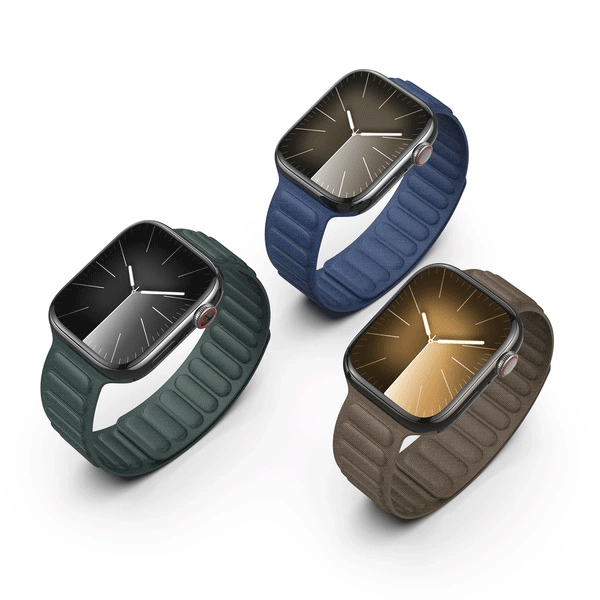 Dux Ducis Magnetisches Armband BL für Apple Watch 42 / 44 / 45 / 49 mm, grün