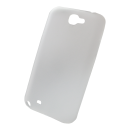 Ultradünne Frostcover Case für Samsung Galaxy Note 2 N7100 weiss