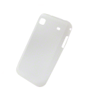 Ultradünne Frostcover Case für Samsung Galaxy i9000 Galaxy S, i9001 Galaxy S Plus, weiss