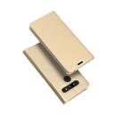 DUX DUCIS Skin Pro Flip Tasche für LG G8 ThinQ gold