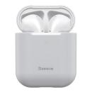 Baseus Silikon Tasche für Airpods 1. und 2. Generation grau