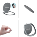 Baseus Smartphone Ring Halterung, Silber