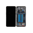 OnePlus 7 (GM1901) LCD Display + Touchscreen inkl. Rahmen, grau