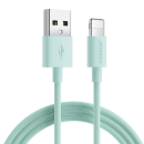 Joyroom-Kabel USB zu Lightning Lade-/Datenkabel 2,4A 1m grün (S-1030M13)