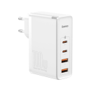 Baseus GaN2 Pro Schnellladegerät 100W USB / USB Typ-C Quick Charge 4+ Power Delivery, weiss